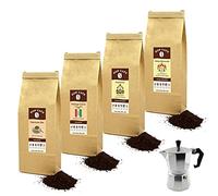 HOP CAFE - Offre Découverte Café Moulu Corsé - 4 x 125g - Italien