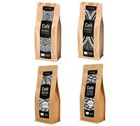 HOP CAFE - Pack Découverte Café en Grains Bio Grand Cru - 4 x 200g