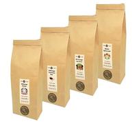 HOP CAFE - Pack Découverte Café Moulu Corsé - pour Machine Expresso - 4 x 250g