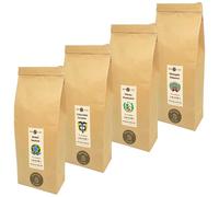 HOP CAFE - Pack Découverte Café Moulu Doux - pour Cafetière à Piston - 4 x 250g