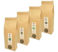 HOP CAFE - Pack Découverte Café Moulu Doux - pour Machine Expresso - 4 x 250g