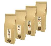 HOP CAFE - Pack Éco Café en Grains Corsé - 100% Arabica - Torréfaction Artisanale - 4 Sachets 500g