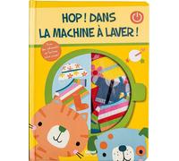 Hop, dans la machine à laver ! - Susie Brooks - Quatre Fleuves Eds - cartonné - Album jeunesse