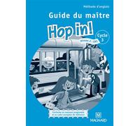 Hop in! Anglais CM1 (2012) - Guide du maître avec 2 CD audio Livre du professeur avec 2 CD audio - Elisabeth Brikké - Magnard - broché - Scolaire / Universitaire