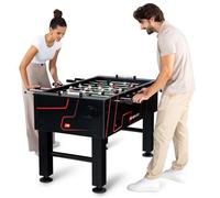 Baby-foot Evolution, Table de baby-foot, Table de football pour enfants et adultes, comprenant 2 balles, 2 porte-boissons, 2 compteurs de buts,