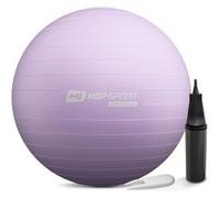 Hop-Sport Ballon de Fitness 65 cm HS-R065YB avec Pompe à air, Anti-éclatement, Ballon de Gymnastique Antidérapant pour Yoga, Pilates et Renforcement Musculaire, Charge max. 100 kg, Violet clair Violet