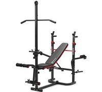 Hop-Sport Banc de Musculation Réglable Pliable HS-1065 Support d'haltères Entraîneur de Jambes Développé Couché avec la Poulie Haute