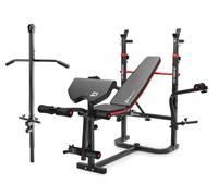 Hop-Sport Banc de Musculation Réglable Pliable HS-1065 Support d'haltères Entraîneur de Jambes Développé Couché avec la Poulie Haute