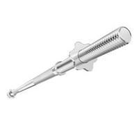 Hop-Sport Barre de musculation droite en acier chromé de 167 cm avec filetage, Diamètre de 30 mm, Poignée antidérapante, Home gym Inox