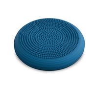 HOP-Sport® Coussin d’Équilibre HS-R034BC, Disque d’Équilibre 34 cm avec Picots de Massage, Coussin de Stabilité Antidérapant, Support pour Posture Correcte, Fitness, Yoga ou Bureau, Max. 100 kg, Bleu