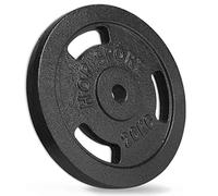 Hop-Sport Disques de poids en fonte 20 kg, Ensemble de disques d'haltères, Set de plaques en fonte alésage 30/31 mm, Musculaire & haltérophilie (1 x 20 kg)