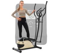 HOP-SPORT Vélo elliptique magnétique, Masse d'inertie 9 kg, Ergomètre HS-003C Focus Nordic Walking, Résistance réglable, Max. 120 kg