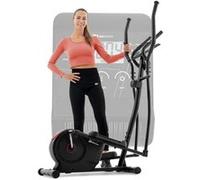 Hop-Sport Vélo elliptique HS-2050C Cosmo, Nordic Walking, Résistance magnétique 9kg, Poids Max 100 kg, Ordinateur (Rouge) Rouge