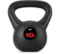 Kettlebell en Vinyle Antidérapant 10 kg, Bouilloire de Poids avec Poignée Ergonomique, Haltère à Boule pour Entraînement à Domicile de Musculation et