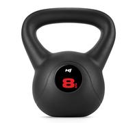 Hop-Sport Kettlebell en Vinyle Antidérapant 8 kg, Bouilloire de Poids avec Poignée Ergonomique, Haltère à Boule pour Entraînement de Musculation
