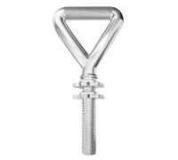 Poignée de kettlebell réglable - diamètre 30 mm, Charge max. 50 kg, Pour les disques de de 30 mm, Barre de kettlebell chromée