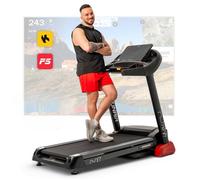 HOP-SPORT Tapis de Course 0,8-20 km/h, Tapis Roulant électrique Pliant HS-3500LB Runair, 12 Programmes d'entraînement, Max. 150 kg
