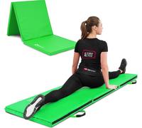 Hop-Sport Tapis de gymnastique pliable Tapis de sol souple pliable pour la maison Tapis de fitness Tapis de gymnastique - souple 5cm HS-065FM vert