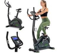 Hop-Sport Vélo d'appartement électromagnétique, Masse d'inertie 10 kg, Vélo stationnaire HS-120H Argo, 32 Niveaux de Résistance