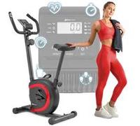 Hop-Sport Vélo d’appartement, Masse d'inertie 5 kg, 8 Niveaux de résistance magnétique, Vélo d'intérieur HS-015H Vox, Max. 120 kg