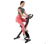 Hop-Sport Vélo d'appartement HS-3020X Quest, Roue d'inertie 4 kg, Vélo fitness pliable X-bike, 10 niveaux de résistance magnétique