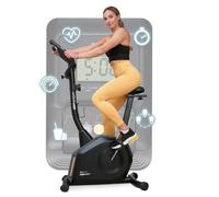 Hop-Sport Vélo d'appartement magnétique HS-4000H Grant, Masse d'inertie 3 kg, Vélo de fitness 16 Niveaux de résistance, Max. 125 kg