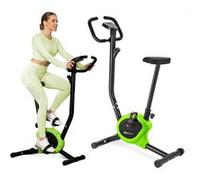 Vélo d'Appartement Mécanique HS-010H Rio, Compact, Résistance Réglable, Ordinateur d'Entraînement, Pédales Antidérapantes, Selle Réglable, Jusqu'à
