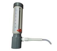 Hopbucan Distributeur de bouteille de laboratoire, distributeur de liquide économique, semi-automatique, type de manchon, 5 à 25 ml, additif de liquide réglable, , installation facile