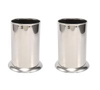 Hopbucan Lot de 2 Porte-pailles en Acier Inoxydable pour Les Couverts, Les fourchettes, Les