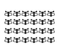 Hopbucan Lot de 24 tendeurs de de clôture électronique en plastique pour bétail, de clôture, tendeur de bande portable pour accessoires agricoles