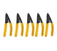 Hopbucan Lot de 5 pinces à dénuder 3 ports en fibre optique / / câble FTTH Outils de dénudage de fibre optique