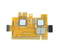 Hopbucan Outil de détection PCI-E LPC multi-usage Carte de diagnostic pour ordinateur portable de bureau Accessoires de test Post LED Indicateur PC Carte mère Analyseur de débogage