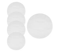 Hopbucan Tapis en de Cuisson à la Vapeur en Silicone, 5 PièCes, Tapis de Cuisson à Vapeur Rond AntiadhéSif RéUtilisable, Tapis de Pâtisserie de Cuisson à la Vapeur, 40 Cm de DiamèTre