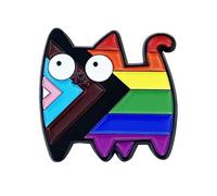 HOPCNF Pin's Rainbow Pride,Pin's Chat Pour VêTements,Sac à Dos,Accessoires Rainbow Friends,Idée Cadeau Pour Le Mois Des Fiertés (A)