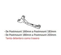 Hope Adaptateur D´étrier De Frein à Disque H Is Postmount