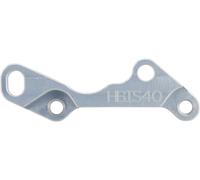 Hope Adaptateur de Frein à Disque pour Disque de 180 mm gris HR IS auf IS