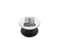 Hope Anchors The Soul Design Nautique chrétien Vague rétro PopSockets PopGrip Adhésif