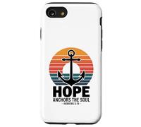 Hope Anchors The Soul Hebrews 6:19 Verse biblique Coque pour iPhone SE (2020) / 7/8