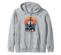 Hope Anchors The Soul Hebrews 6:19 Verse biblique Sweat à Capuche