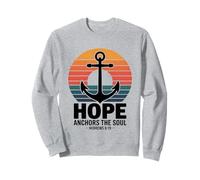 Hope Anchors The Soul Hebrews 6:19 Verse biblique Sweatshirt