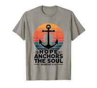 Hope Anchors The Soul Hebrews 6:19 Verset biblique chrétien T-Shirt