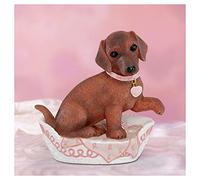 Hope and Bow-Wow Forever Teckels for The Cause Figurine Contre Le Cancer du Sein