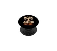 Hope As an Anchor Hebrews 6 19 Verse biblique PopSockets PopGrip Adhésif