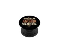 Hope As an Anchor Hebrews 6 19 Verse biblique PopSockets PopGrip Adhésif