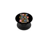 Hope As an Anchor Hebrews 6 19 Verse biblique PopSockets PopGrip Adhésif
