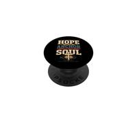 Hope As an Anchor Hebrews 6 19 Verse biblique PopSockets PopGrip Adhésif