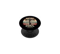 Hope As an Anchor Hebrews 6 19 Verse biblique PopSockets PopGrip Adhésif