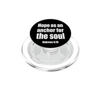 Hope As an Anchor Hebrews 6 19 Verse biblique PopSockets PopGrip pour MagSafe
