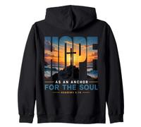 Hope As an Anchor Hebrews 6 19 Verse biblique Sweat à Capuche