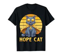 Hope Cat Chartreux Ruban Jaune Sensibilisation au Cancer Enfant T-Shirt